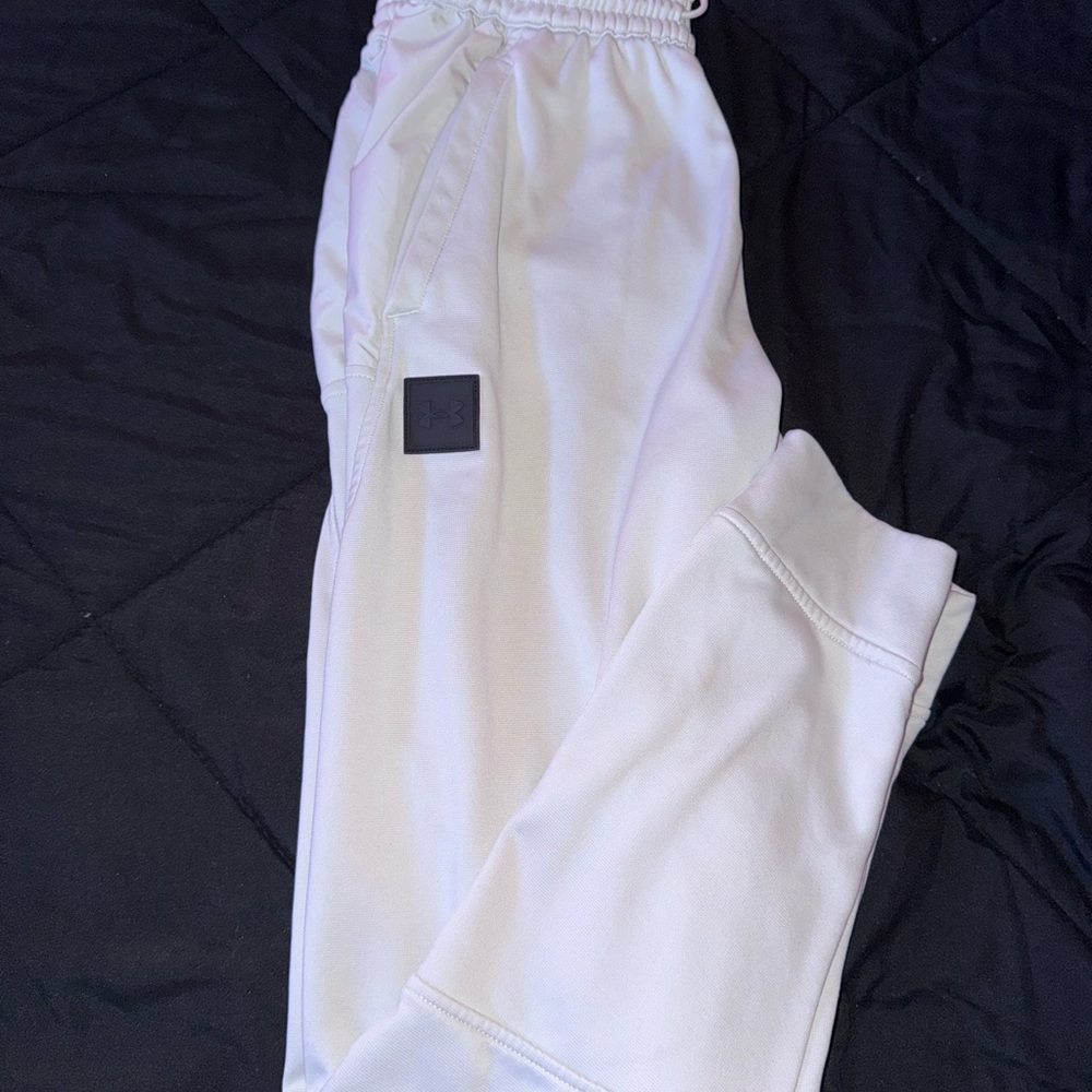 Under Armour White Jogger Pants